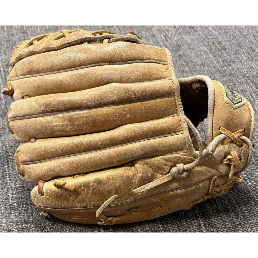 Vintage All-Pro A-100 Lite Weight Leather Baseball Glove RHT Brown